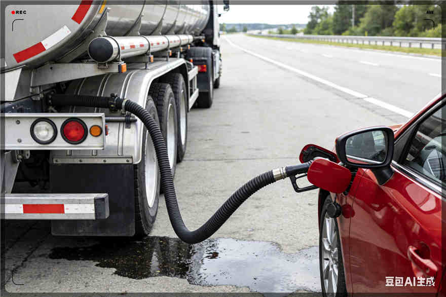 山海关汽车救援送水案例